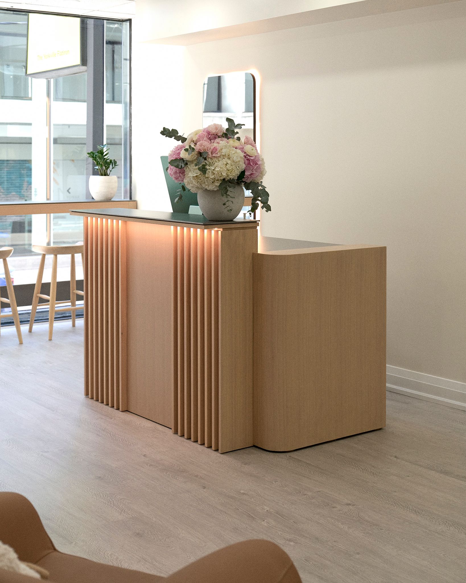 KOVA Social & Beauty studio workspace